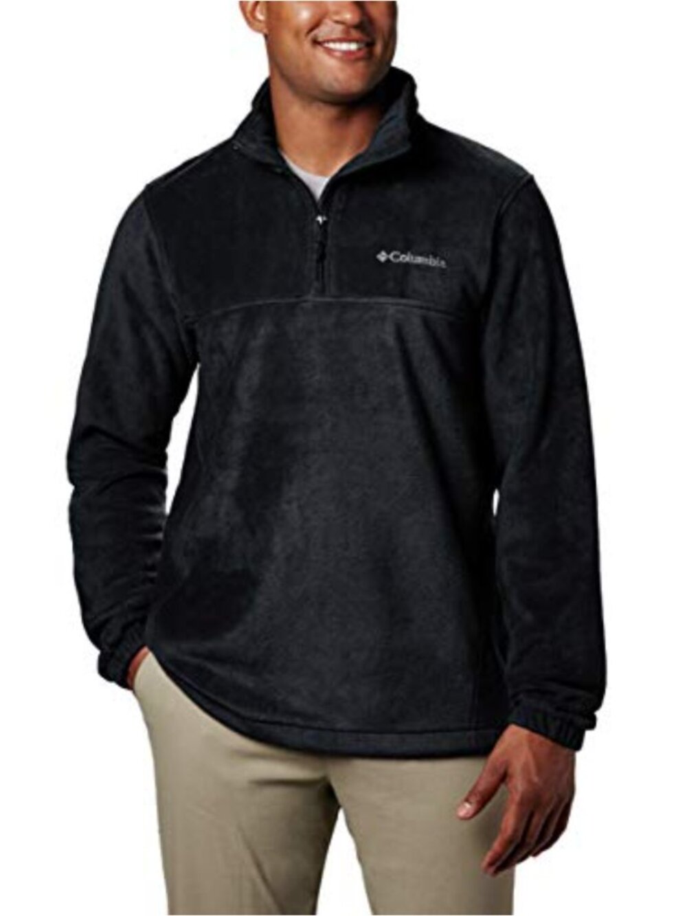 Men's Steens Mountain Half Zip Fleece Pullover Warm Outdoor Jacket